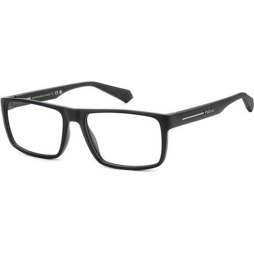 Polaroid Unisex Polaroid PLD D532 003 Optical frames Bio polyamide Black Squared