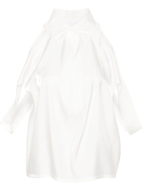Off-shoulder blouse - White