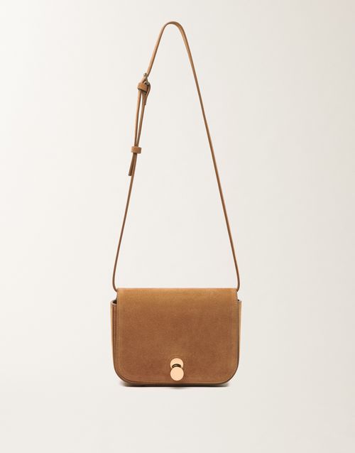 Eclissi Messenger in suede, wicker