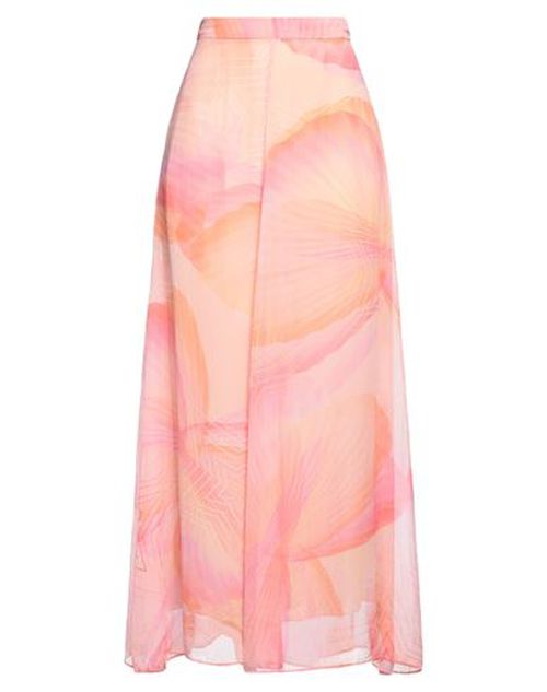 Forte_forte Woman Maxi skirt Pink Size 0 Silk