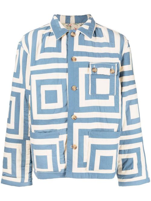 White House Steps quilted jacket - Blue