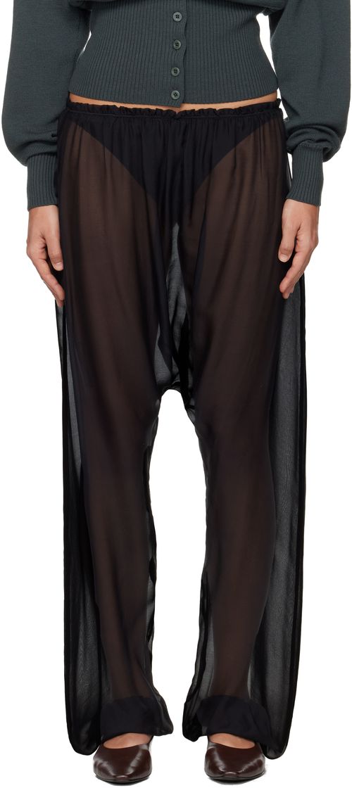 Black Londres Trousers