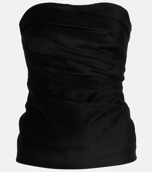 Izel velvet tube top