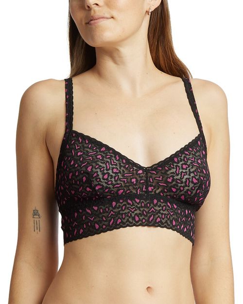 Crossdyed Leopard Retro Bralette