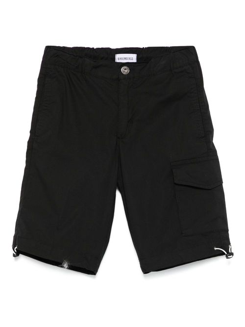 Logo-patch shorts - Black