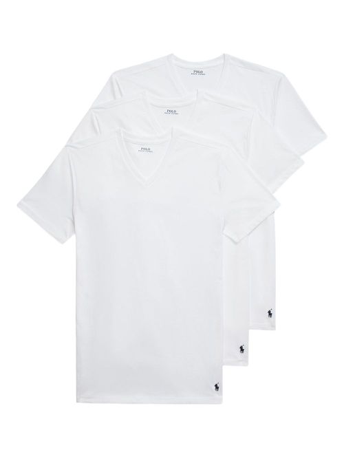 Cotton T-shirt (pack of three) - White