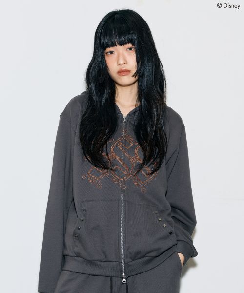 WISH_SPARKLE HOODIE ZIP-UP
