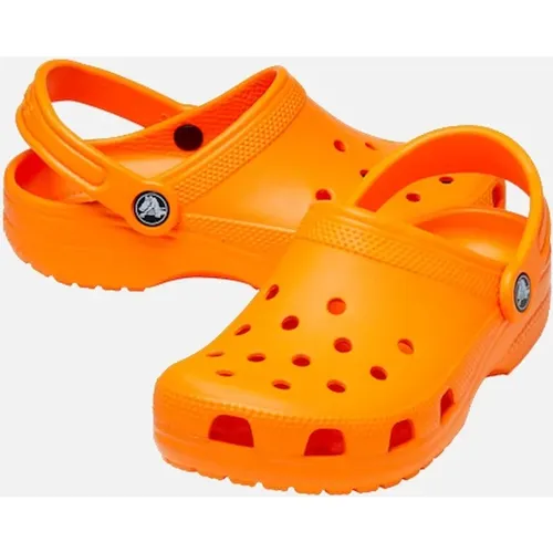 Crocs Classic Clog Toddler Orange Zing - Size: 10 years/F (Standard)/10