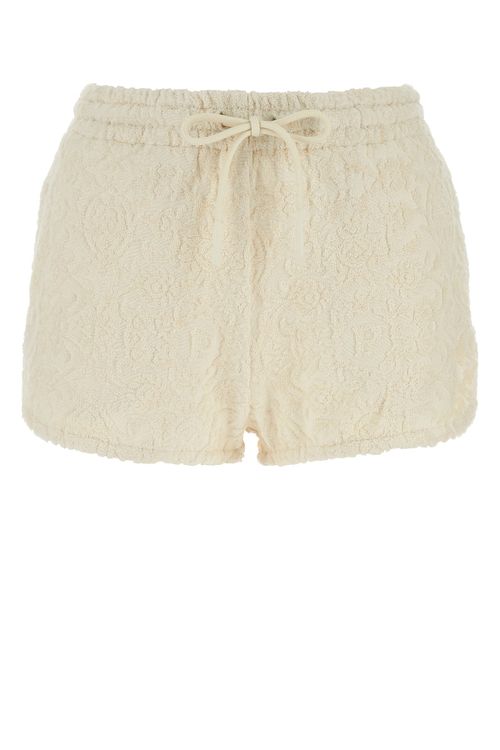 PANTAMOLLE White cotton Beleloc short