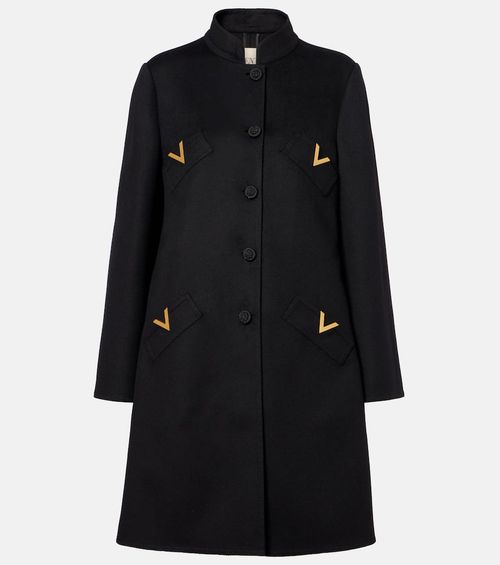 Wool and cashmere minidress