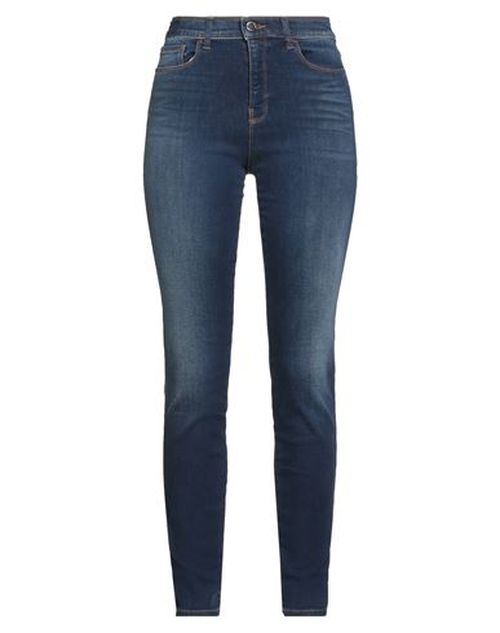 Woman Jeans Blue Size 30 Cotton, Lyocell, Elastomultiester, Elastane
