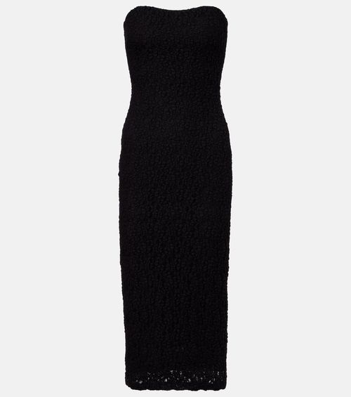 Elegante Luciana strapless midi dress