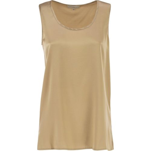 Antonelli Firenze Sleeveless Silk Stretch Top