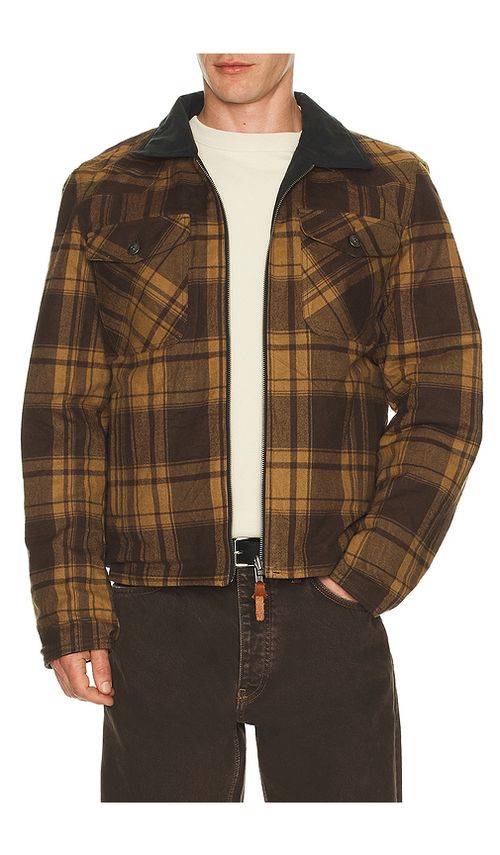Iron & Resin Verslab Reversible Jacket in Brown. L. Also in