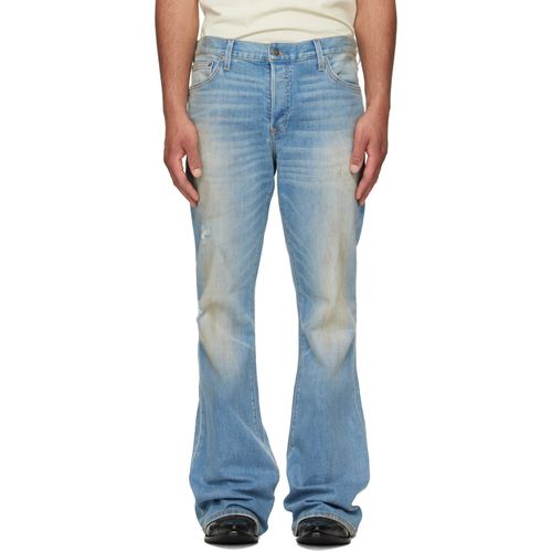Blue Jimmy Sioux Stretch Flare Jeans