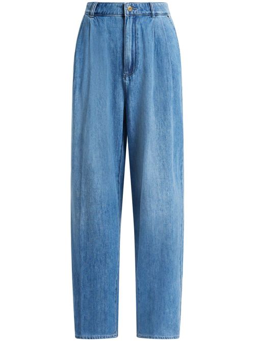 Pleated jeans - Blue