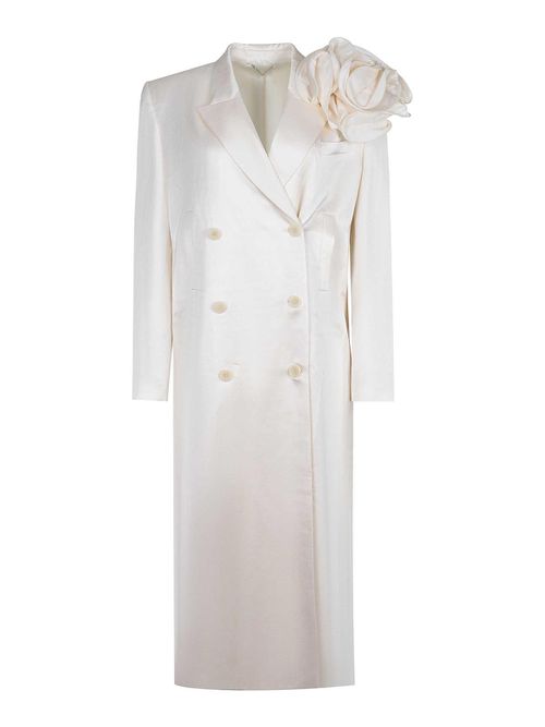 Madra Butrym Coat Made Of Linen Blend