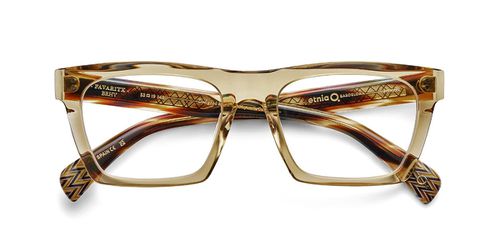 Etnia Barcelona Favaritx BRHV Men's Eyeglasses Brown Size 53 (Frame Only) - Blue Light Block Available
