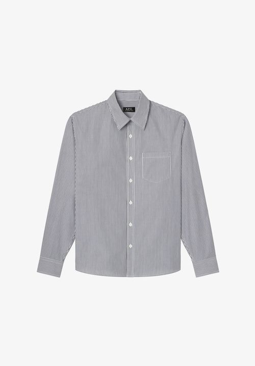 A. P.C. Owen Shirt XS Lza - Faded Black
