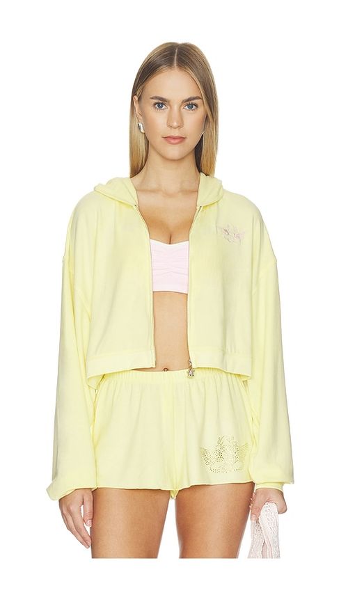 Boys Lie Boys Will Be Boys Who Lie Alex Zip Up in Yellow. - M/L also in XS/S