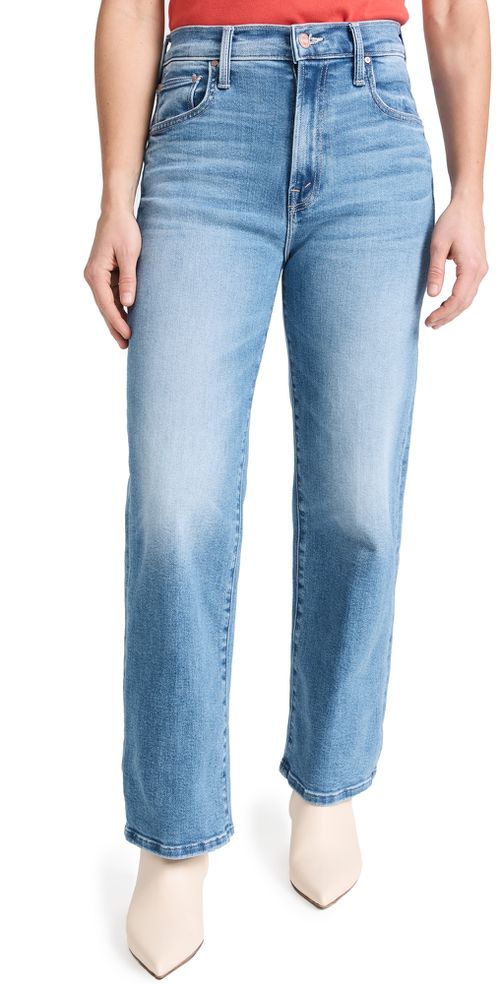 Petite Lil Zip Rambler Flood Jeans Out of the Blue