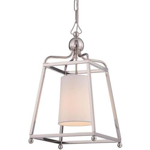 Libby Langdon for Sylvan 12" Pendant Light in Polished Nicke
