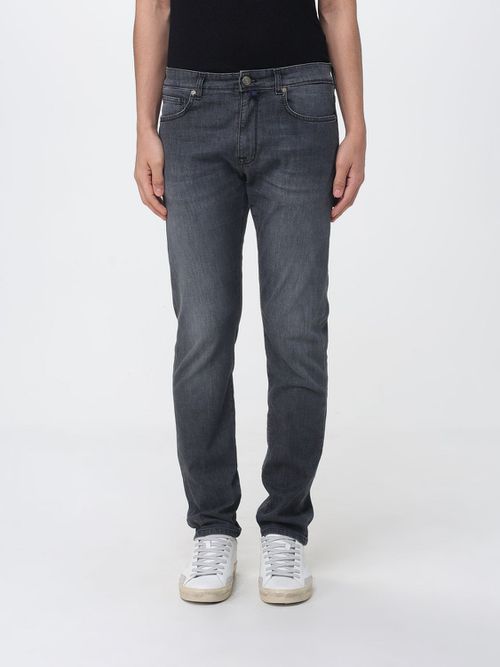 Pants Men color Denim