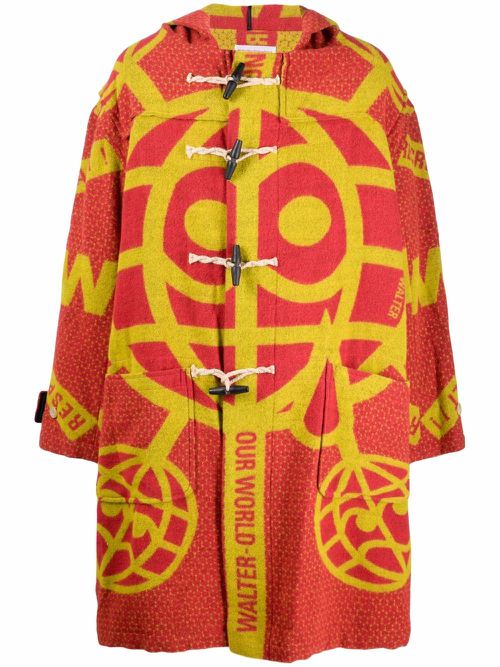 2000s Puk-Pukcoat hooded coat - Yellow