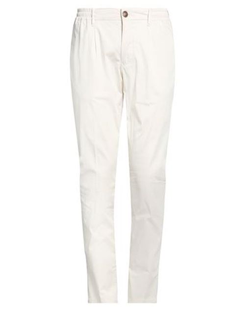 Man Pants Light grey Size 31 Cotton, Elastane