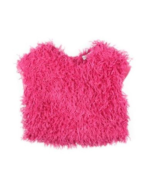 Kid Girl Top Fuchsia