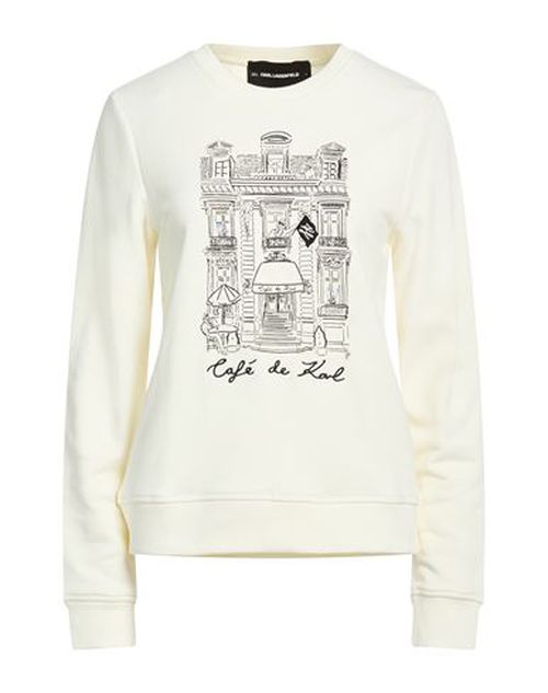 Woman Sweatshirt Ivory Size S Organic cotton