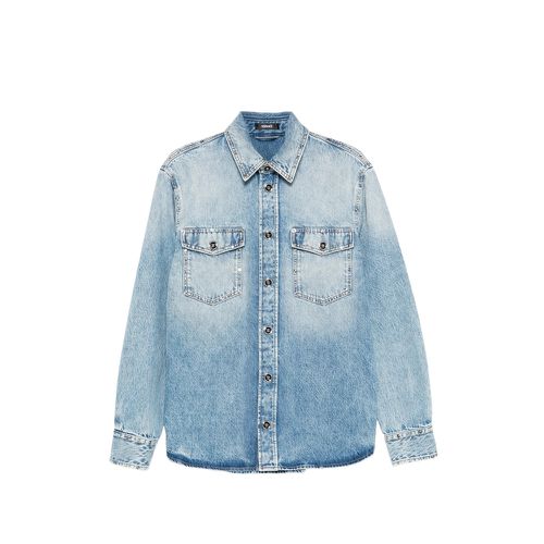 Studded-pocket Shirt