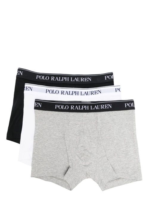 Pack of 3 logo waistband briefs - White