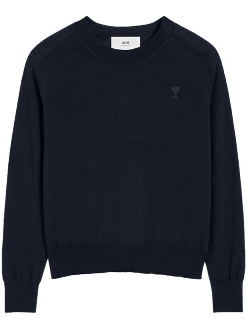 Ami De Coeur wool jumper - Blue