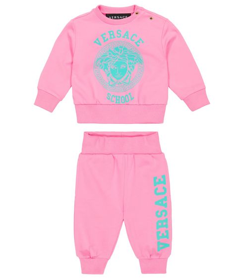 Versace Kids Baby sweatshirt and sweatpants set
