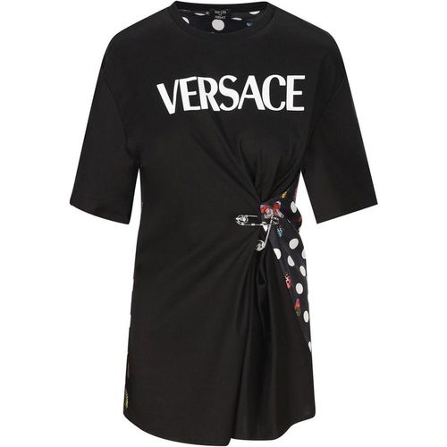 Versace Versace X Dua Lipa Butterfly Print T Shirt
