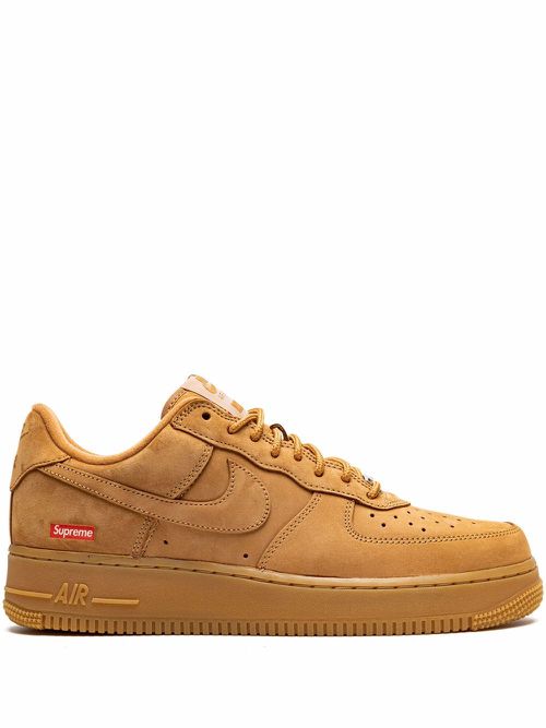 X Supreme Air Force 1 Low SP "Supreme" sneakers - Brown