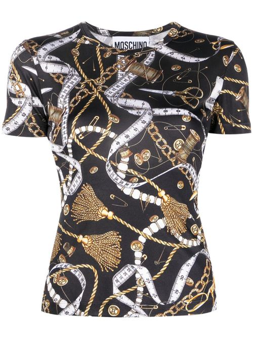 Graphic-print T-shirt - Black
