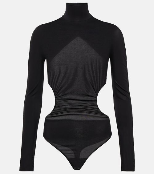 X N21 cutout turtleneck bodysuit