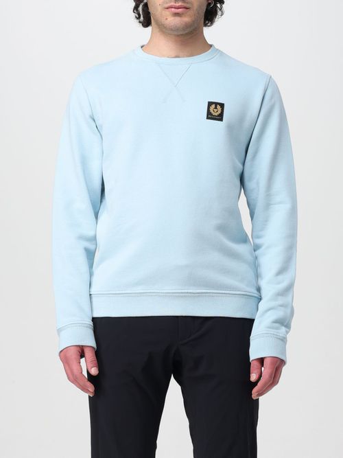 Sweatshirt Men color Blue