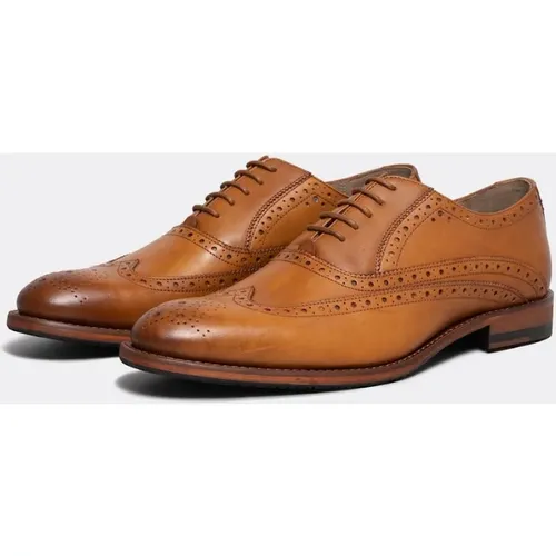 Men's Oliver Sweeney Ledwell Mens Wing Tip Oxford Brogues - Tan - Size: 10