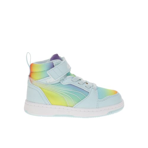 Rebound V6 Rainbow High Top Sneakers (Toddler)