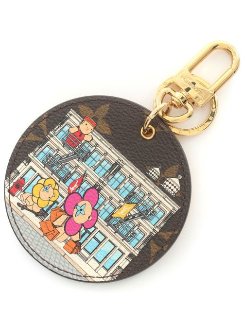 2022 ILlustre NYC key chain - Brown