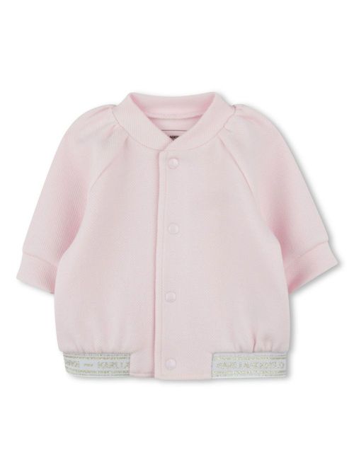 Logo-print tracksuit set - Pink