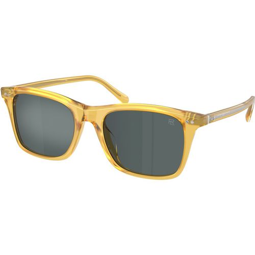 Ralph Lauren Hombre Ralph Lauren RL8242U 50053R Gafas de sol Acetato Amarillo Gris Pantos Normal reflejado