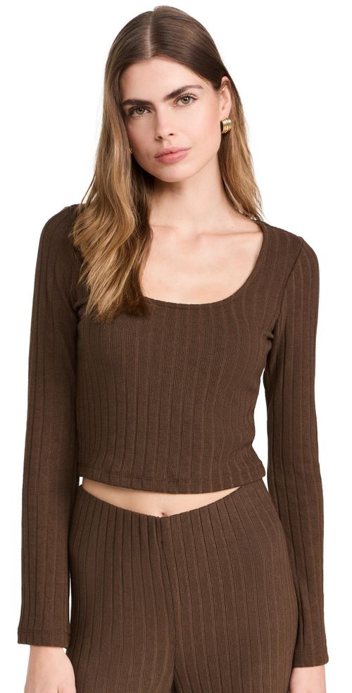 Madeline Top Dark Chocolate