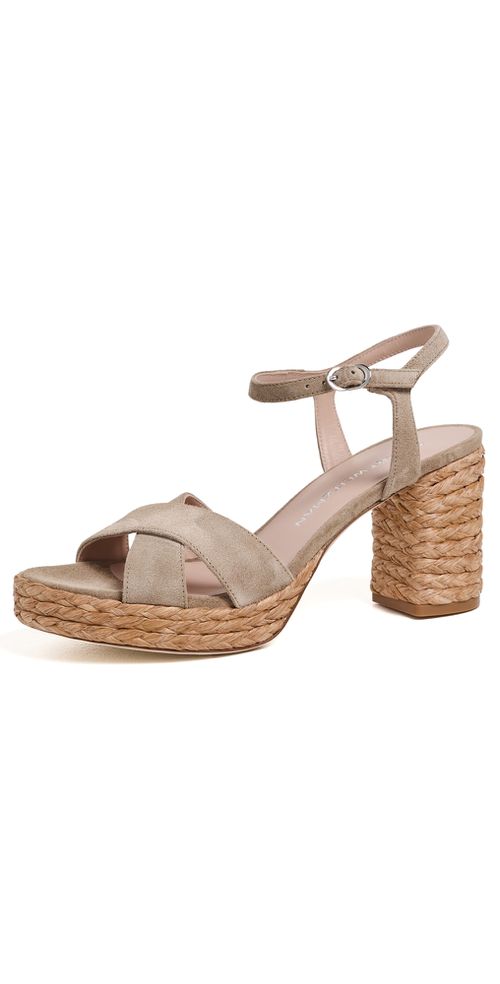 Dayna Platform Sandals Golden Olive/Natural