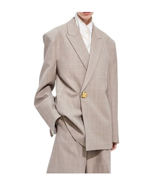 Prince Of Wales Wool Jacket