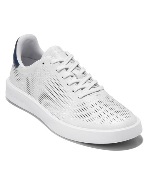 Men's Crosscourt Daily Laser Sneakers - Optic white