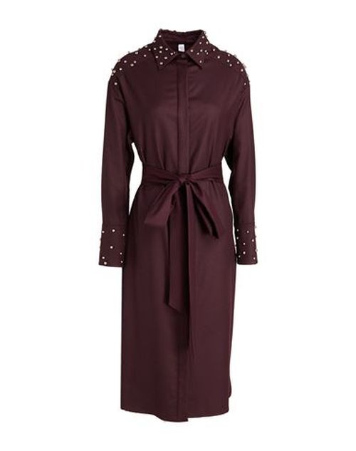 Woman Midi dress Plum Size 8 Virgin Wool